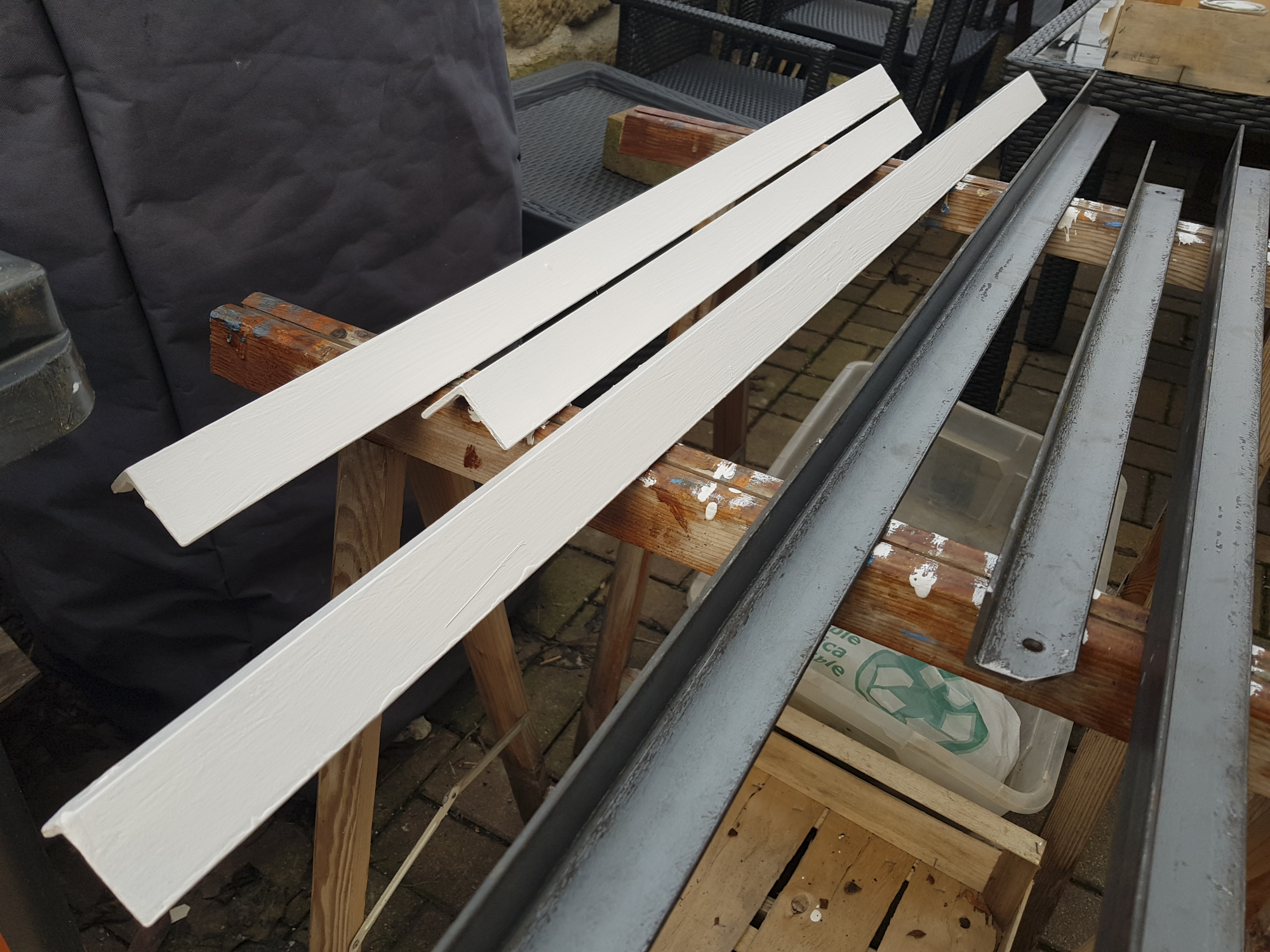 Wintekstahl streichen